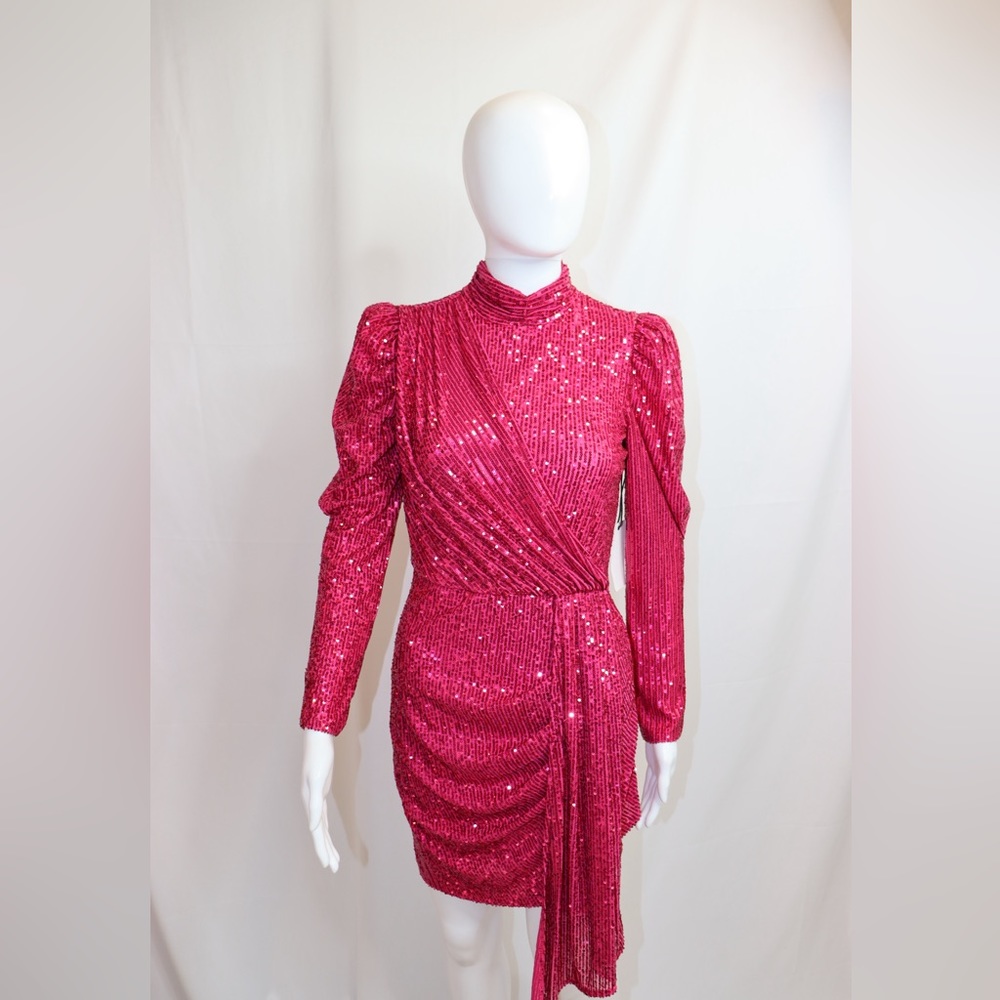 Saylor Bianca sequin mini dress - Picture 3 of 6